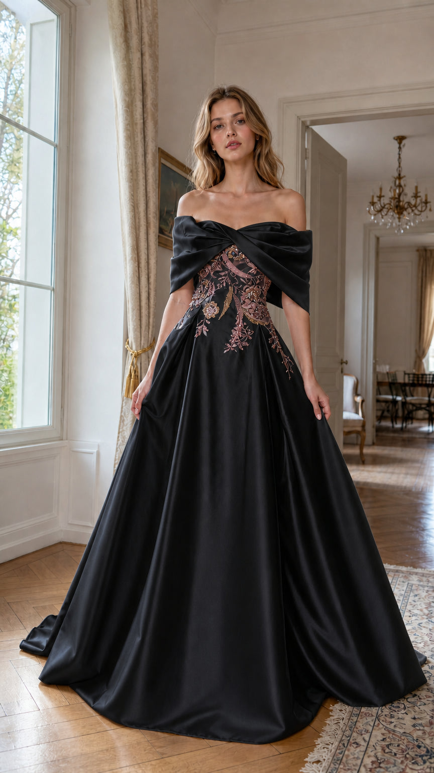 Front view of black color variant