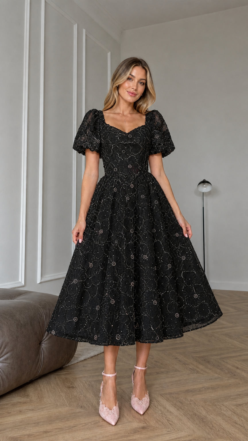 Front view of black color variant