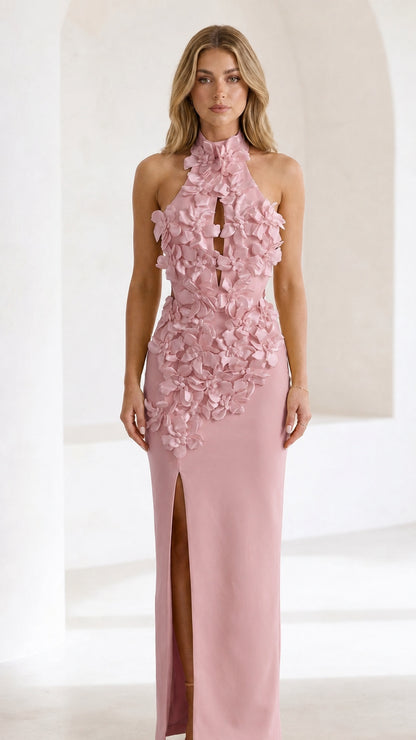 Front view in soft pink variant